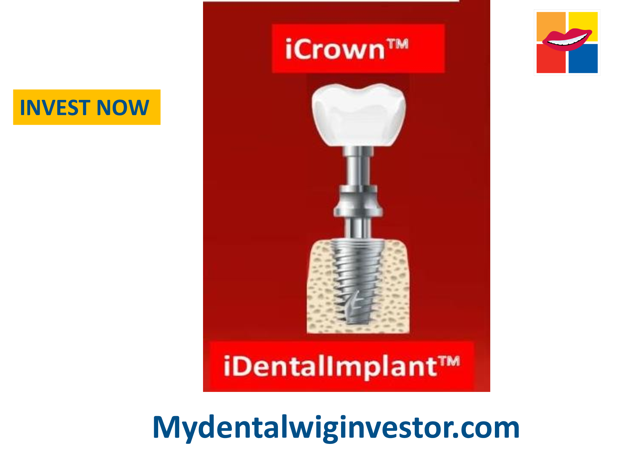 Transform Your Smile and Impact the Future of Dental Health – Invest in MYDENTALWIG Today!